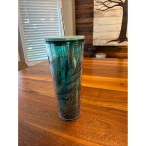 Starbucks Washington State Evergreen Flora Teal 24 Ounce Tumbler